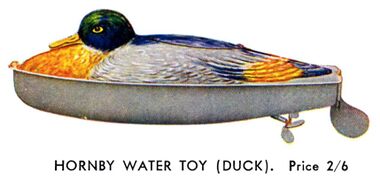 The Hornby clockwork Duck