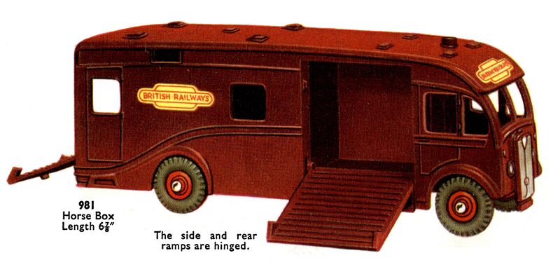 File:Horse Box, British Railways, Dinky Supertoys 981 (DinkyCat 1957-08).jpg