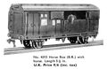 Horse Box BR, Hornby Dublo Super Detail 4315 (MM 1960-04).jpg