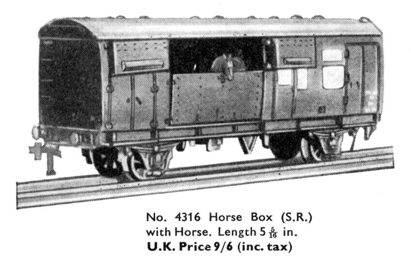File:Horse Box SR, Hornby Dublo Super Detail 4316 (MM 1960-04).jpg