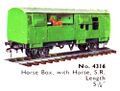 Horse Box with Horse, SR, Hornby Dublo 4316 (DubloCat 1963).jpg