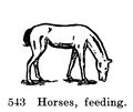 Horses, feeding, Britains Farm 543 (BritCat 1940).jpg