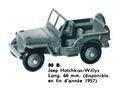 Hotchkiss-Willys Jeep, Dinky Toys Fr 80 B (MCatFr 1957).jpg