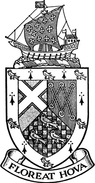 File:Hove, Floreat Hova, coat of arms (HoveIG 1936).jpg