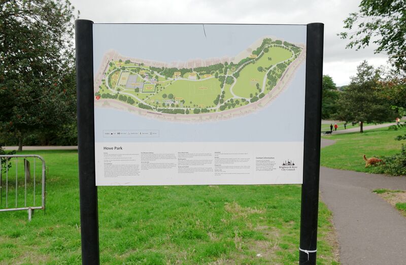 File:Hove Park Information Board (Brighton 2018).jpg