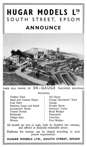 1939 Hugar Models advert