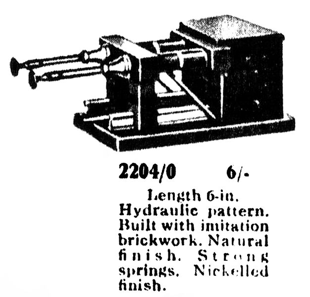 File:Hydraulic Buffers, Märklin 2204-0 (MarklinCRH ~1925).jpg