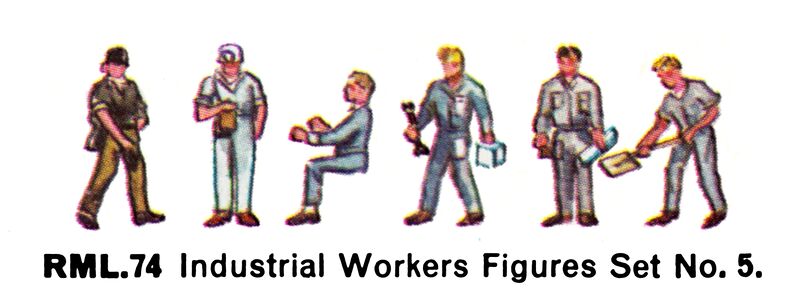 File:Industrial Workers Figures Set No5, Model-Land RML74 (TriangRailways 1964).jpg