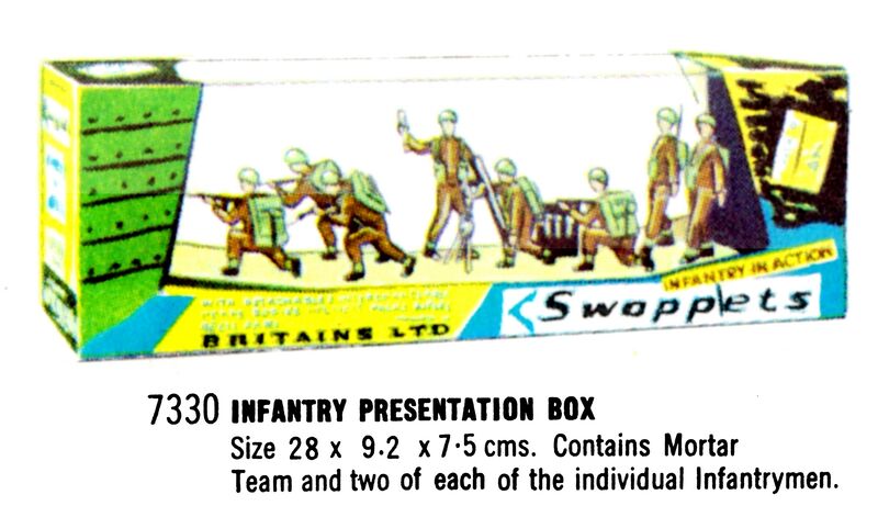 File:Infantryman Presentation Box, Britains Swoppets 7330 (Britains 1967).jpg