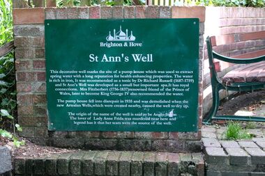 Information board for The Well