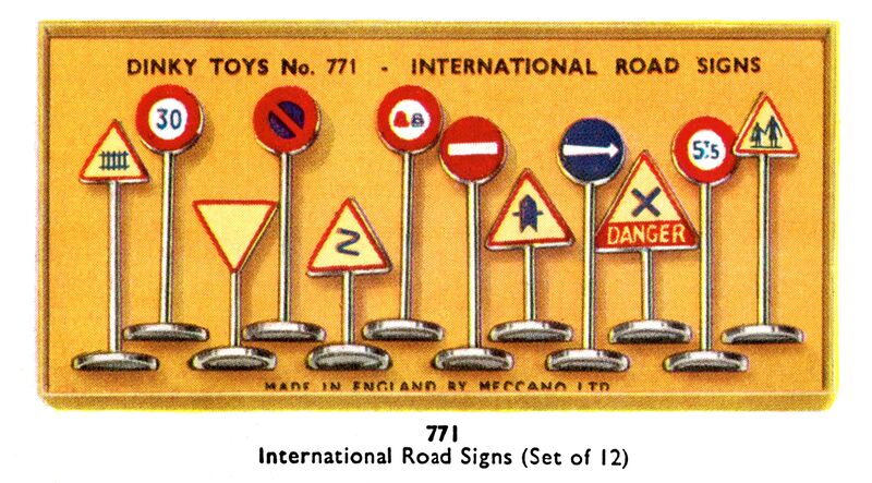 File:International Road Signs (set of 12), Dinky Toys 771 (DinkyCat 1957-08).jpg