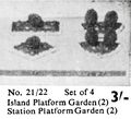Island and Station Platform Gardens, Wardie Master Models 21 22 (Gamages 1959).jpg