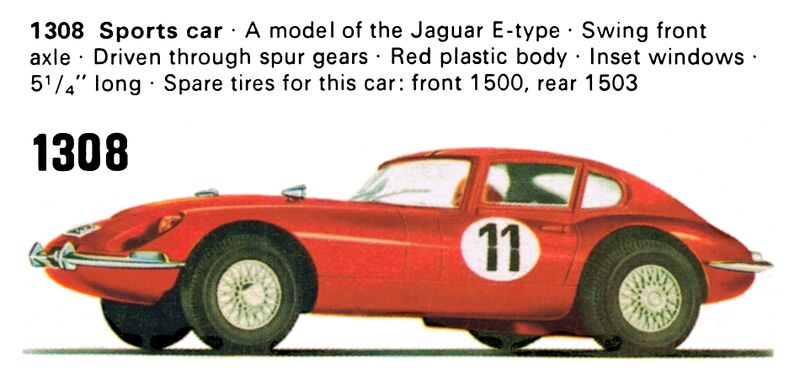 File:Jaguar E-type Sports Car, Marklin Sprint 1308 (Marklin 1973).jpg
