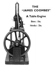 James Coombes "Table" stationary steam engine, Stuart Turner