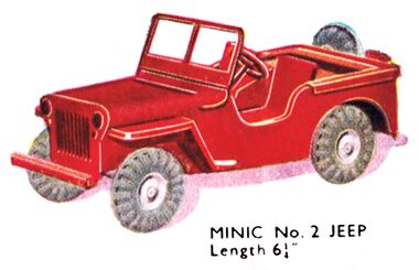 Minic No.2 Jeep