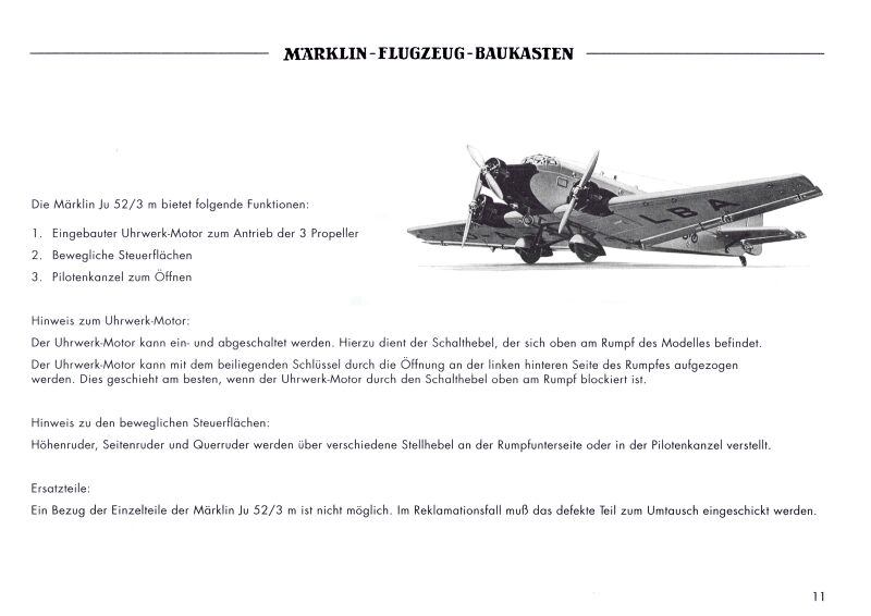 File:Ju52-3m clockwork model aircraft, manual, specifications (Märklin 1980).jpg