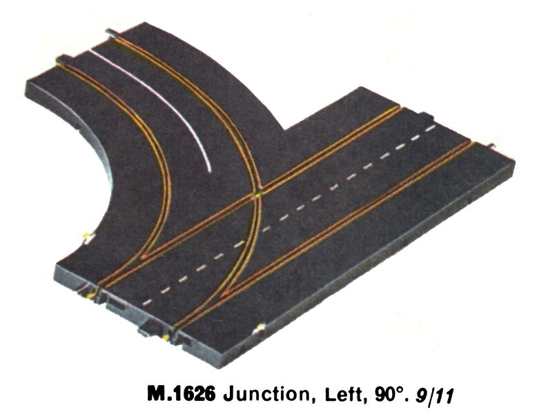 File:Junction, Left, 90deg, Minic Motorways M1626 (TriangRailways 1964).jpg