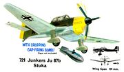 Junkers Ju 87b Stuka, Dinky Toys 721 (DinkyCat 1971-07).jpg