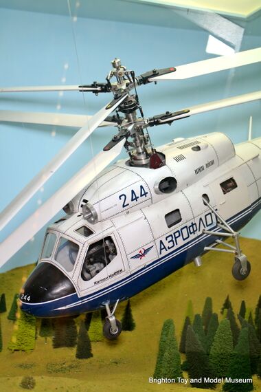 Gordon Bowd's famous model of the Ka25 helicopter