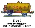 Kesselwagen - Petrol Wagon, Shell, Märklin 1774-S (MarklinCat 1939).jpg
