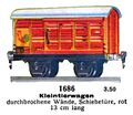 Kleintierwagen - Poultry Wagon, Märklin 1686 (MarklinCat 1939).jpg