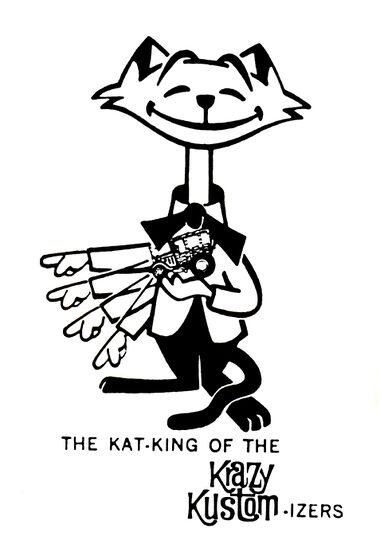1965: "Krazy Kat", AMT's promotional cartoon character, who looked suspiciously like the "Top Cat" TV character