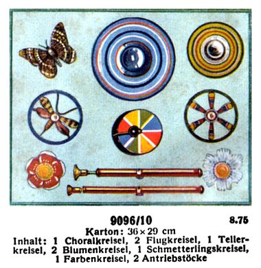 1939: Spinner set, Märklin 9096-10