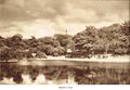 Lake and Clocktower, Queens Park (BrightonHbk 1935).jpg