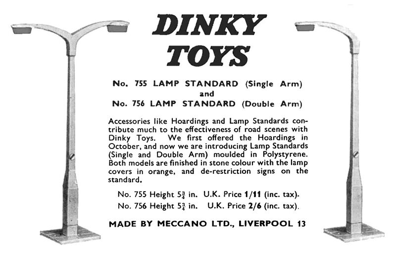 File:Lamp Standards Dinky Toys 755 756 (MM 1960-03).jpg