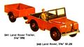 Land Rover, and matching Trailer, Dinky 340 341 (LBIncUSA ~1964).jpg