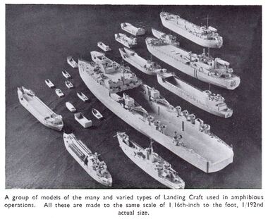 D-Day landing craft models, Bassett-Lowke