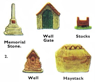 Haystack and other smaller pieces