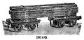 Langholzwagen - Long Timber Wagon, Märklin 1814 G (MarklinSFE 1900s).jpg