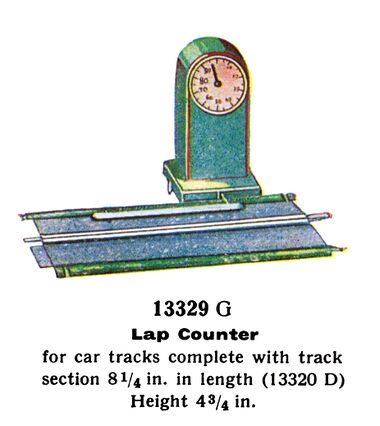 1936: Lap Counter 13329 G