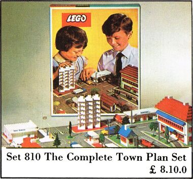 1968: Lego Complete Town Plan Set