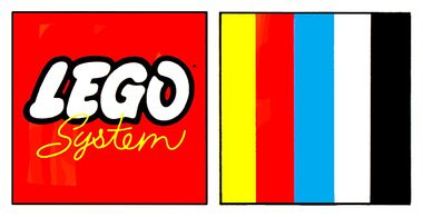 1968 Lego System logo