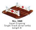 Level Crossing, for 2-rail, Hornby Dublo 2640 (DubloCat 1963).jpg