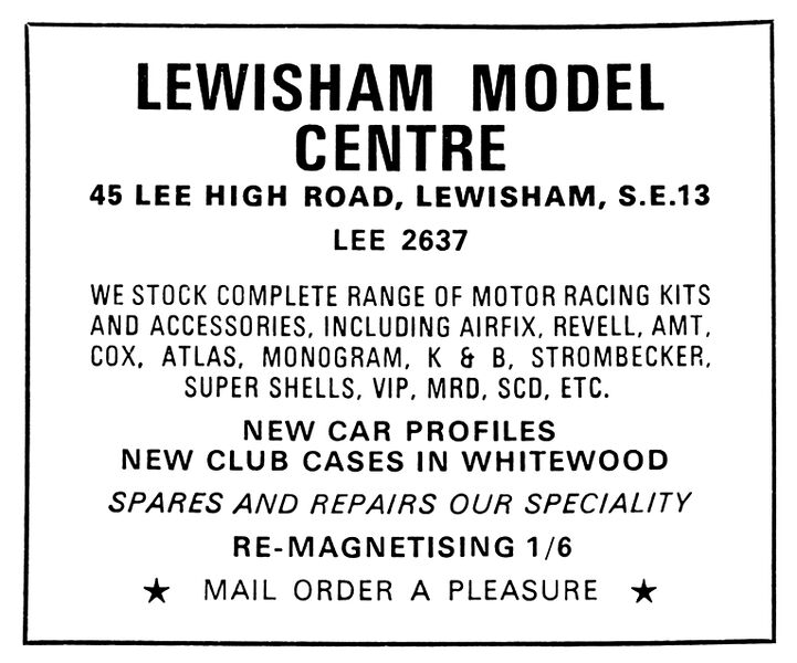 File:Lewisham Model Centre, slotcar advert (MM 1966-10).jpg