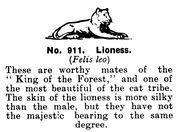 Lioness, Britains Zoo No911 (BritCat 1940).jpg