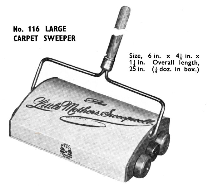File:Little Mothers Sweepwell, Wells-Brimtoy No116 Large Carpet Sweeper (GaT 1956).jpg