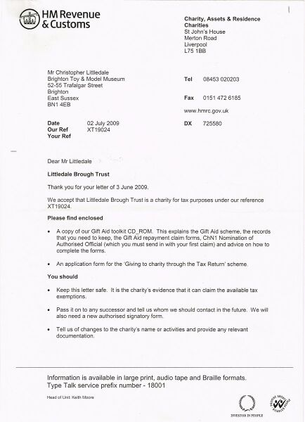File:Littledale Brough Trust, HMRC acceptance (2009-07-02).jpg