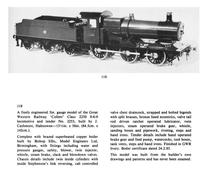 File:Locomotive GWR 2253, 0-6-0, 5-inch gauge, steam, auction listing 01 (Christies 1983-04-18).jpg