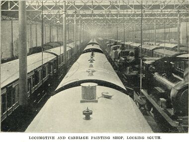 Locomotive and Carriage Painting Shop, Brighton Works