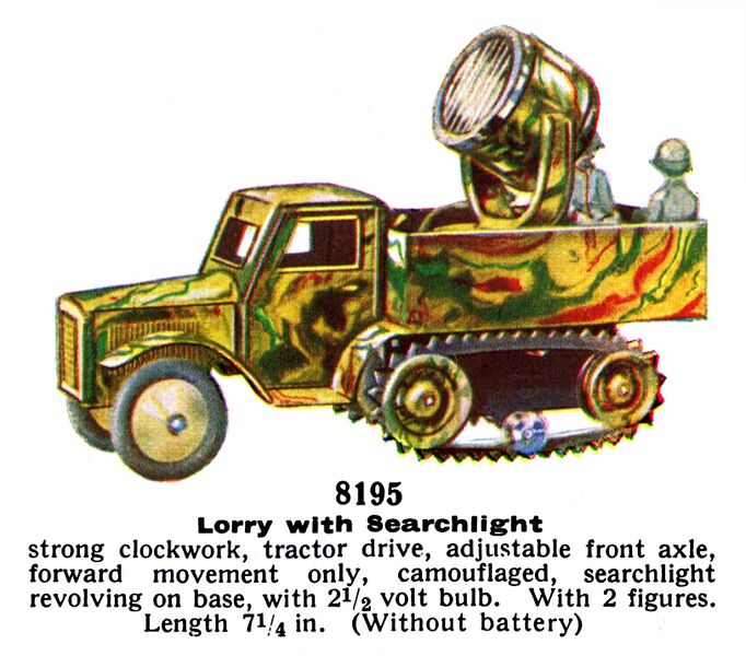 File:Lorry with Searchlight, Märklin 8195 (MarklinCat 1936).jpg