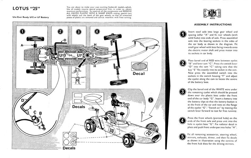 File:Lotus 25 kit, instructions sheet (Scalecraft).jpg