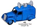 Loudspeaker Van, Dinky Toys 492 (DinkyCat 1956-06).jpg