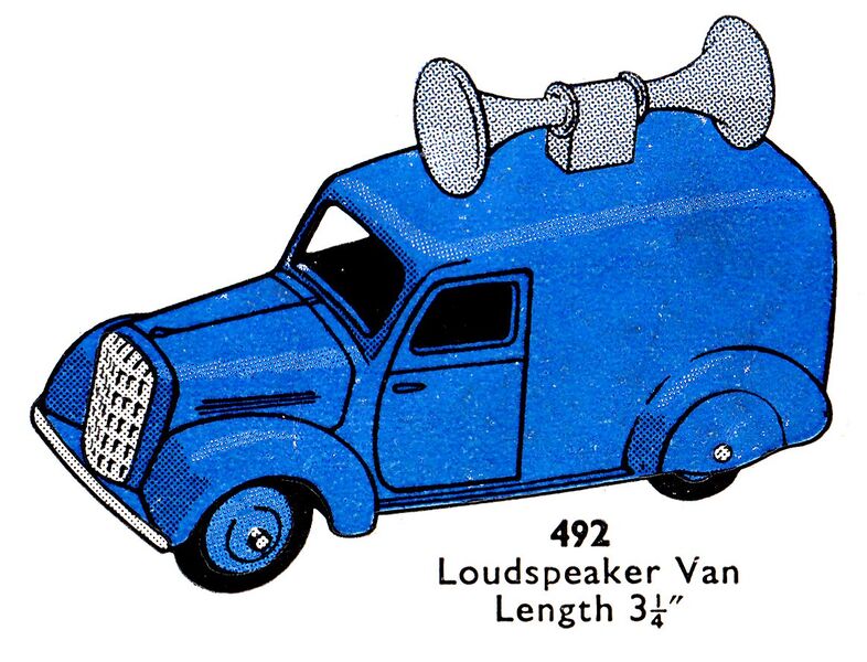 File:Loudspeaker Van, Dinky Toys 492 (DinkyCat 1956-06).jpg