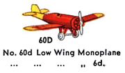 Low Wing Monoplane, Dinky Toys 60d (1935 BoHTMP).jpg