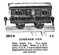 Luggage Van, Märklin 2872-0 (MarklinCRH ~1925).jpg