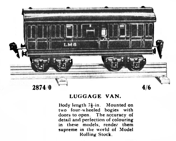 File:Luggage Van, Märklin 2874-0 (MarklinCRH ~1925).jpg